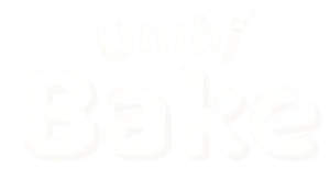 umbibake white logo